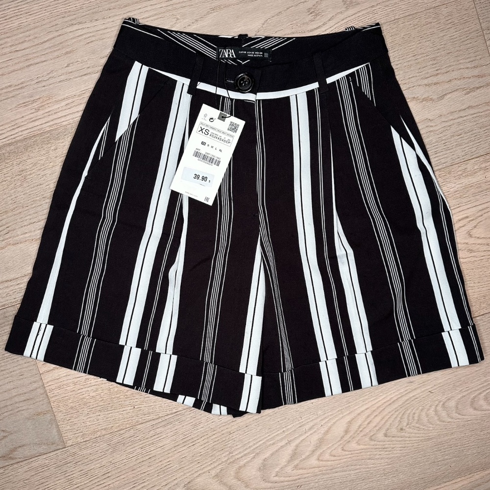Zara Striped Shorts